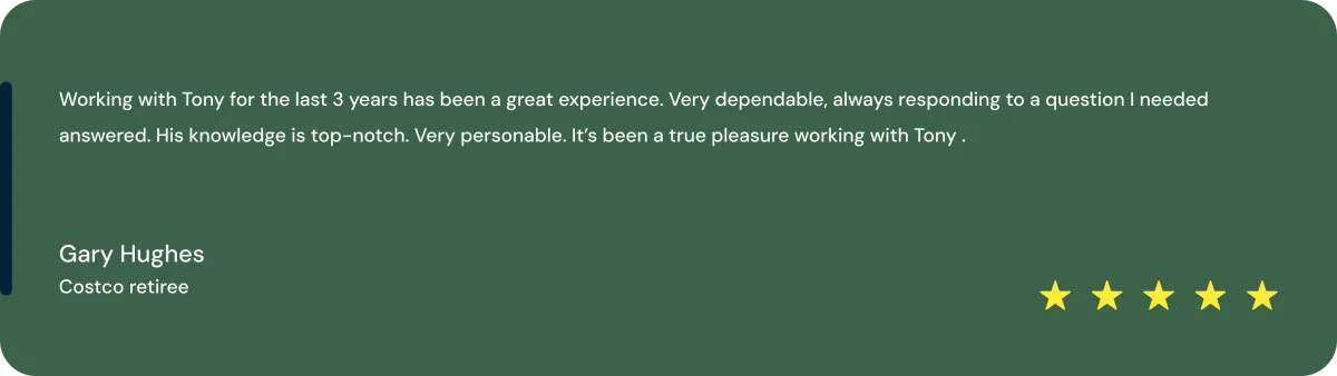 tmp9magkvb3 Working with Tony for the last 3 years has been a great experience. Very dependable, always responding to a question I needed answered. His knowledge is top-notch. Very personable. It’s been a true pleasure working with Tony. Gary Hughes Costco retiree